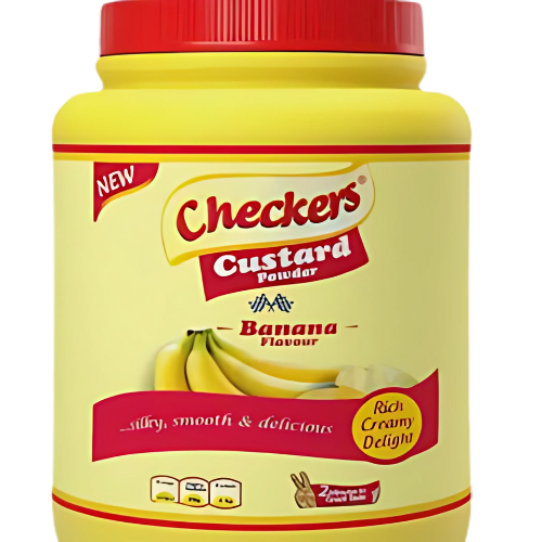 Checkers Custard Vanilla Flavor